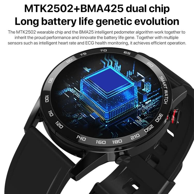 1.3 inch Touch Screen Dual-mode Bluetooth Smart Watch, Support Sleep Monitor / Heart Rate Monitor / Blood Pressure Monitoring