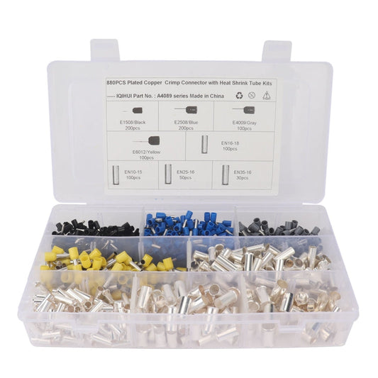 880 PCS Non Insulated Ferrules Pin Cord End Kit EN Series with Needle-shaped Tubular Terminal ÎҵÄÉ̵ê