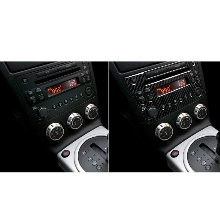 Car Carbon Fiber CD Radio Player Panel Decorative Sticker for Nissan 350z 2006-2009 ÎҵÄÉ̵ê