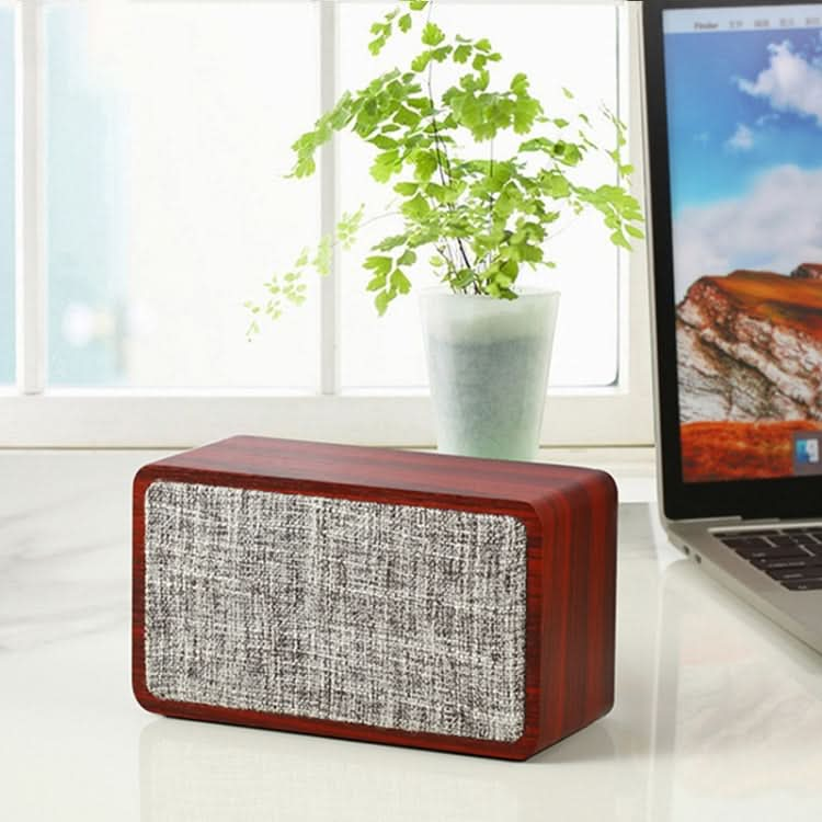 Q2 Double Speaker Wooden Bluetooth Speaker