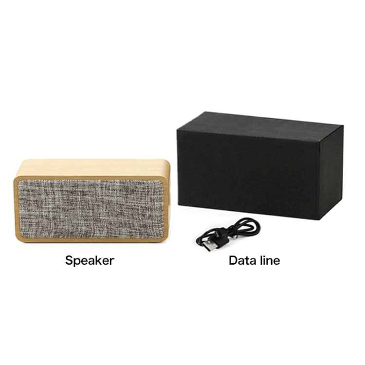 Q2 Double Speaker Wooden Bluetooth Speaker