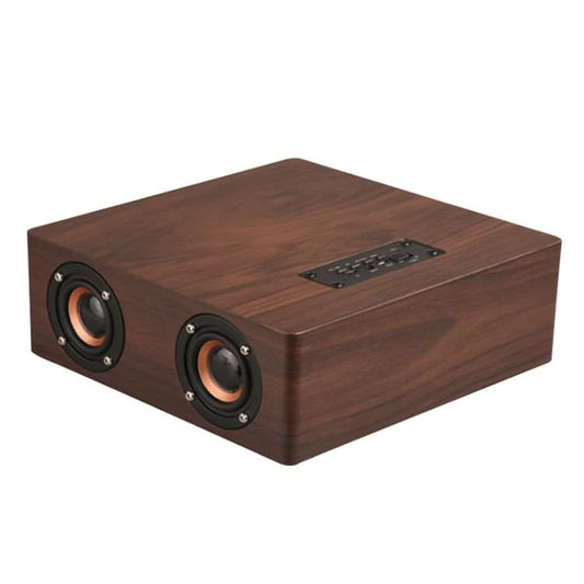 Q5 Wooden Bluetooth Speaker, Support TF Card & 3.5mm AUX