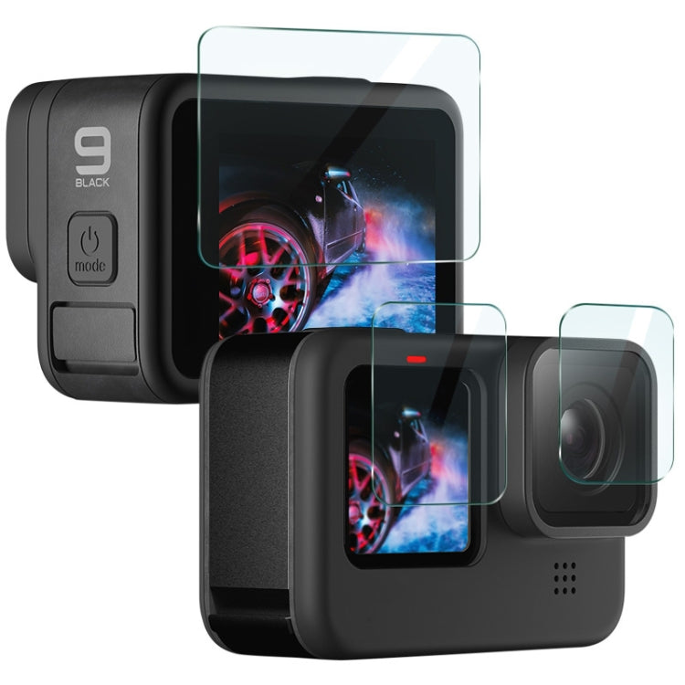 IMAK 3 in 1 Camera Lens and Screen Tempered Glass Film