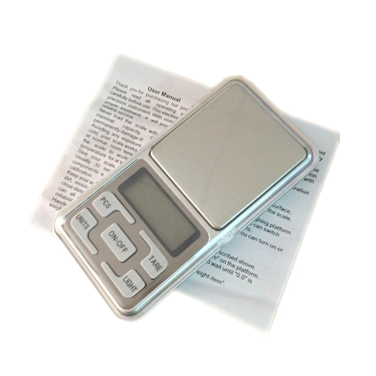 MH-100 500g x 0.1g High Accuracy Digital Electronic Portable Mini Pocket Scale Mobile Phone Weighing Scale Balance Device with 1.6 inch LCD Screen My Store