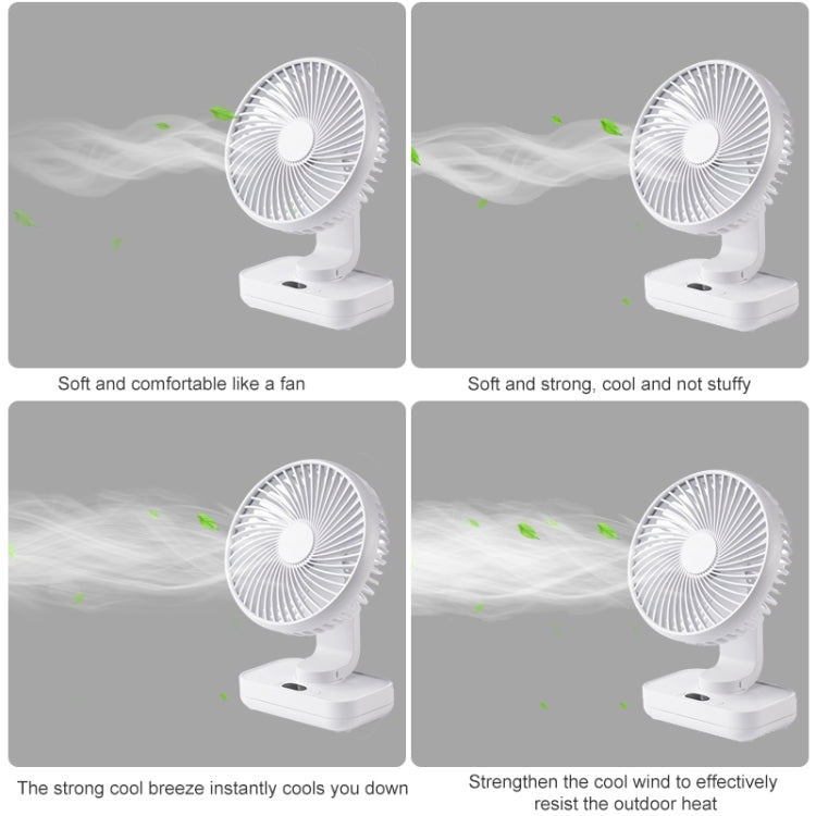 D606Y Portable Desktop Oscillating Small Fan Reluova