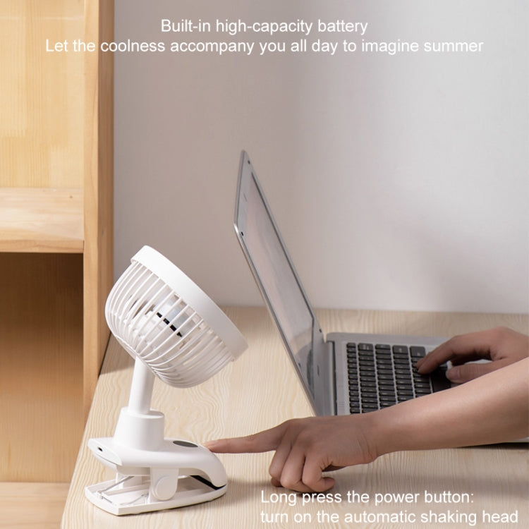 D601Y Portable USB Clip-on Oscillating Small Fan