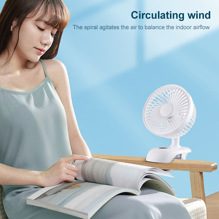 F601 Multifunctional Clip-on Electric Fan with LED Display