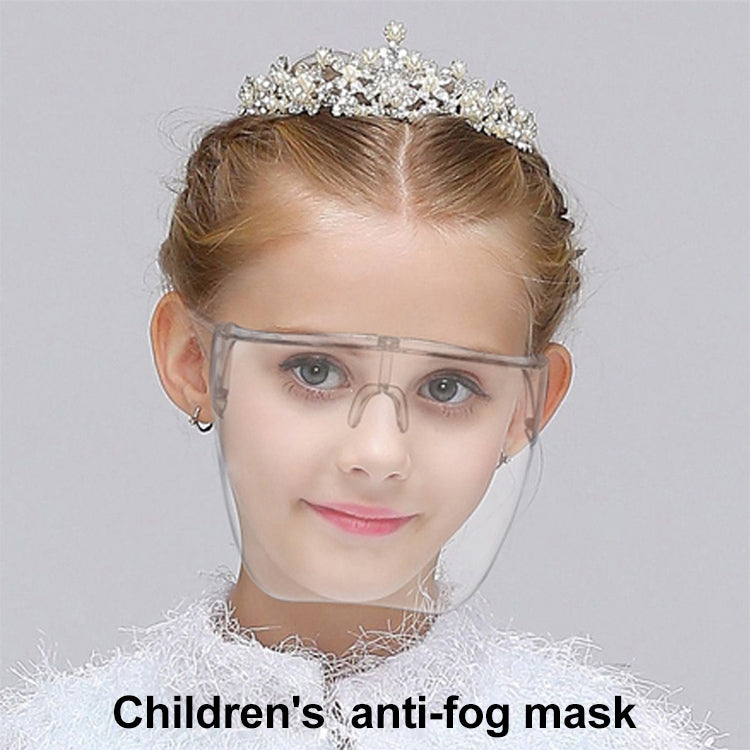 2 PCS Kids Anti-Saliva Splash Anti-Spitting Anti-Fog Face Shield Sunscreen Sunglasses-Reluova