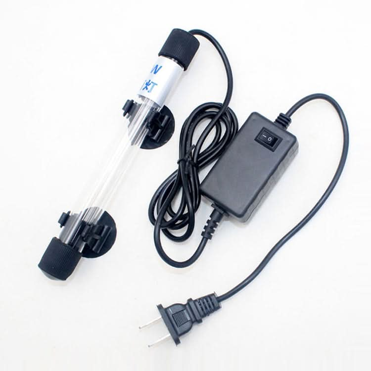 110V 7W UV Ultraviolet Algae Disinfection Fish Tank Lamp, US Plug - Reluova