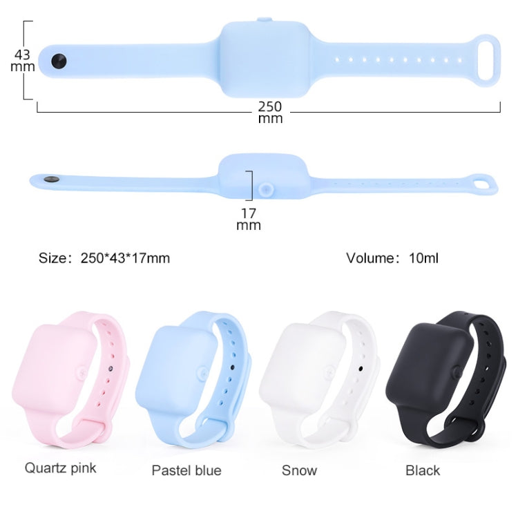 TA-4 10ml Portable Outdoor Silicone Alcohol Liquid Soap Handwashing Fluid Sunscreen Cream Split Bracelet Watch Wristband Sub-packing Box My Store