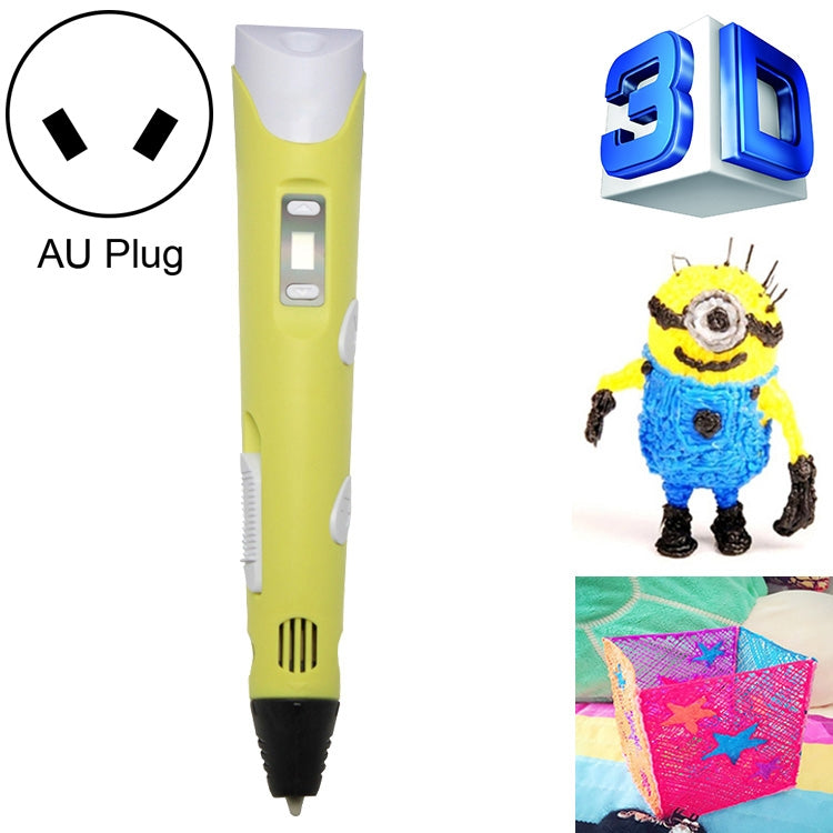 Hand-held 3D Printing Pen, AU Plug