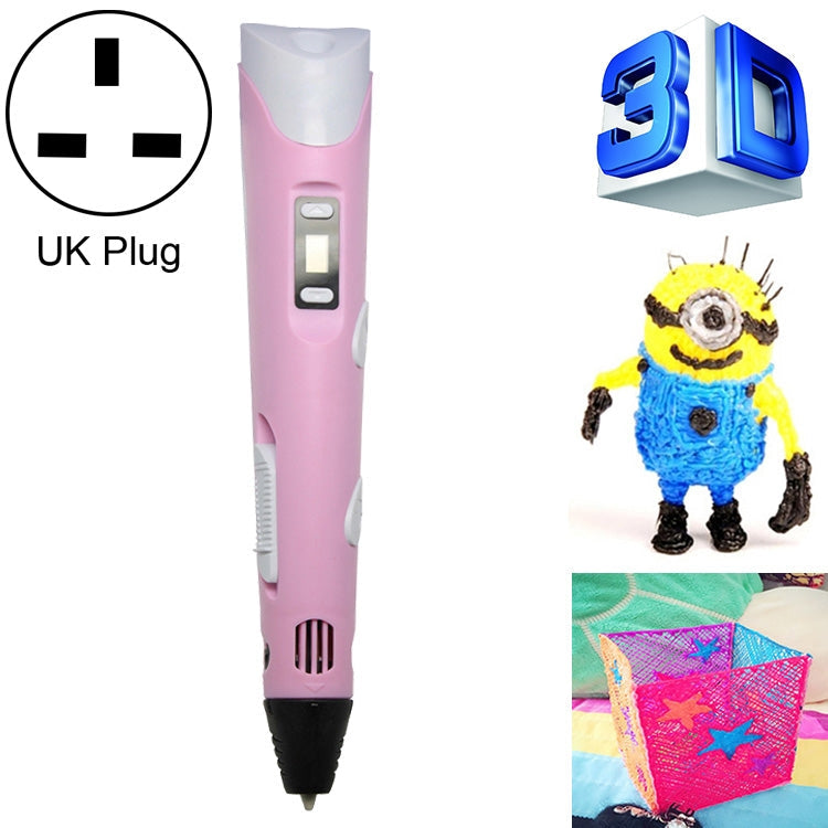 Hand-held 3D Printing Pen, UK Plug