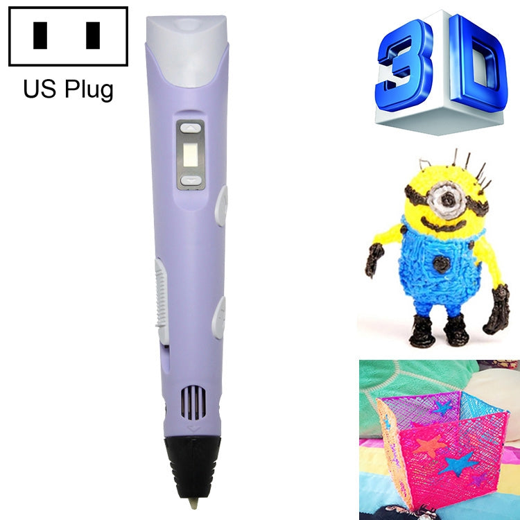 Hand-held 3D Printing Pen, US Plug My Store