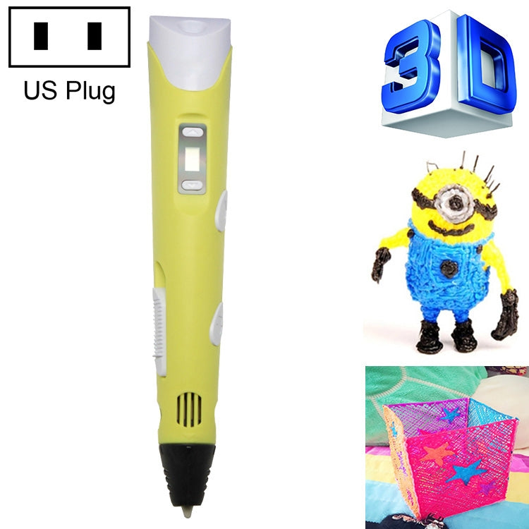 Hand-held 3D Printing Pen, US Plug My Store