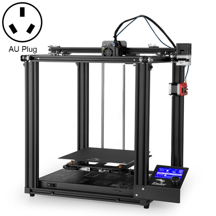 CREALITY Ender-5 Pro Silent Mainboard Double Y-axis DIY 3D Printer, Print Size : 22 x 22 x 30cm, US Plug