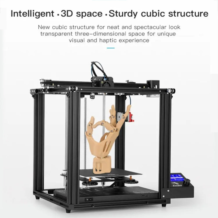 CREALITY Ender-5 Pro Silent Mainboard Double Y-axis DIY 3D Printer, Print Size : 22 x 22 x 30cm, US Plug