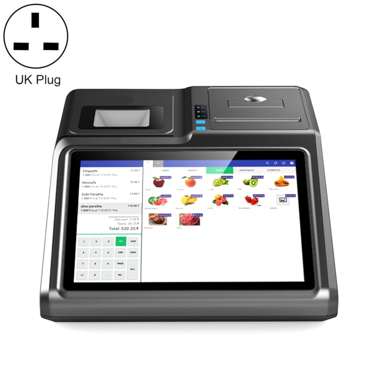 SGT-101W 10.1 inch Capacitive Touch Screen Cash Register, Intel J1900 Quad Core 2.0GHz, 4GB+64GB, AU Plug