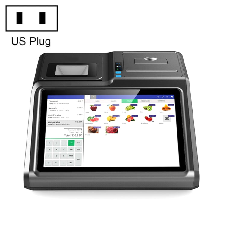 SGT-101W 10.1 inch Capacitive Touch Screen Cash Register, Intel J1900 Quad Core 2.0GHz, 4GB+64GB, AU Plug