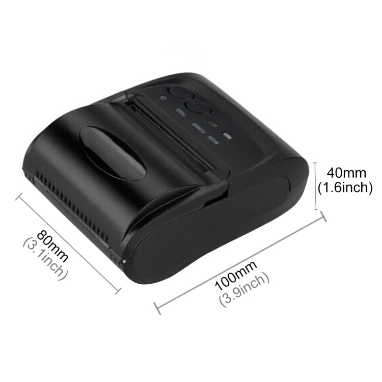 POS-5802 Thermal Line Bluetooth Receipt Printer(Black)