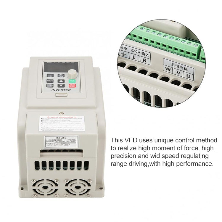 AT1-04K0X 4KW 220V Single-phase Input Three-phase Output Inverter