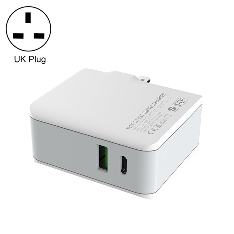 LDNIO A4403C 30W PD + Auto-id Foldable Fast Travel Charger with 1m USB-C / Type-C Cable, AU Plug My Store