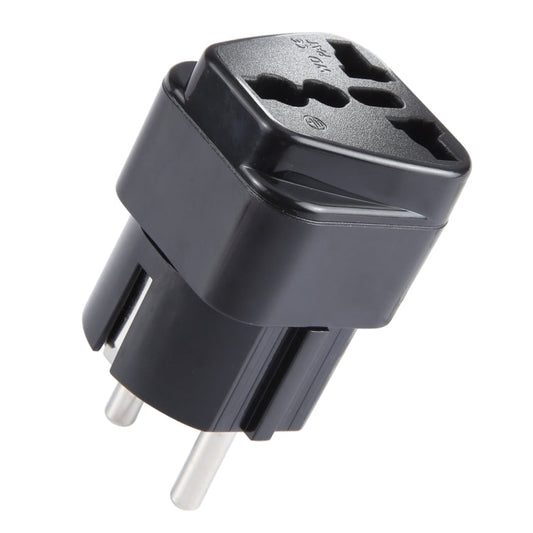 Portable Universal UK Plug to EU Plug Power Socket Travel Charger Adapter with Fuse Reluova