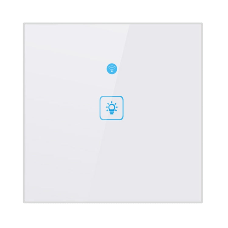 WS-UK-01 EWeLink APP & Touch Control 2A 1 Gang Tempered Glass Panel Smart Wall Switch, AC 90V-250V, UK Plug My Store