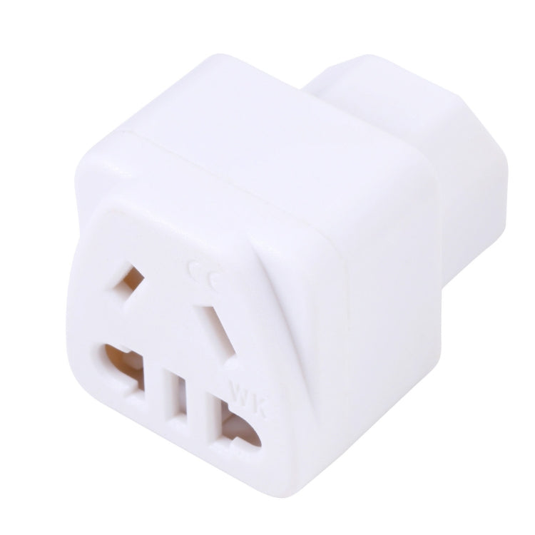 Portable Universal Five-hole WK to C13-C14 Plug Socket Power Adapter