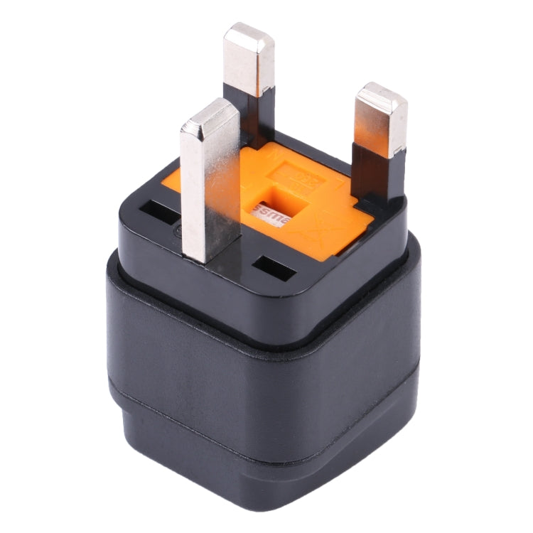 Portable Three-hole AU to UK Plug Socket Power Adapter with Fuse