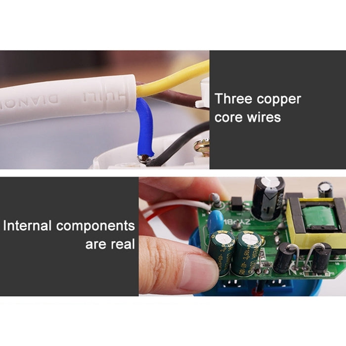 Charging Plug-in Wiring Board Creative Rotary Towline Board 13A Deformed Socket, UK Plug, 5-Bit Socket