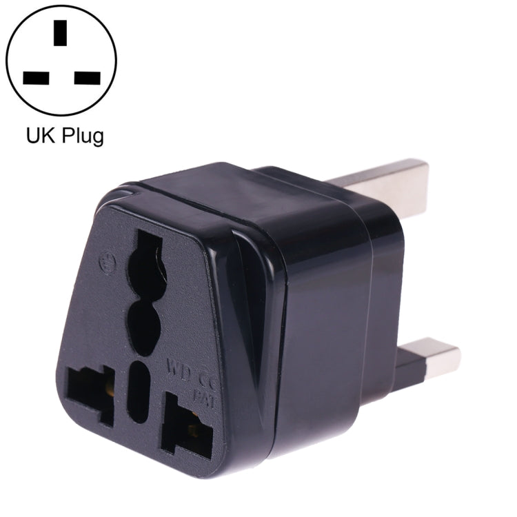 Portable Universal Socket to UK Plug Power Adapter Travel Charger with Fuse