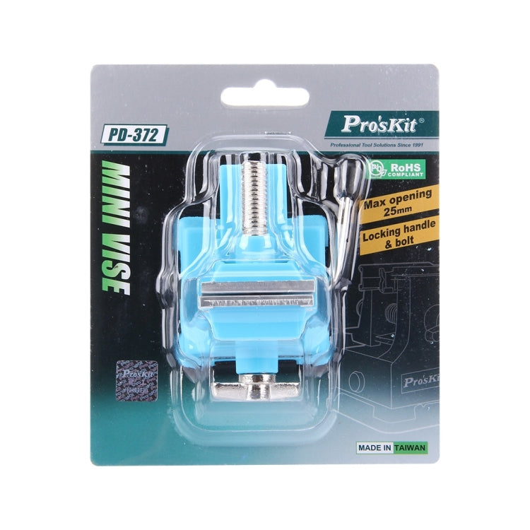 Proskit PD-372 Mini Table Vice, Maximum Opening Diameter: 25mm