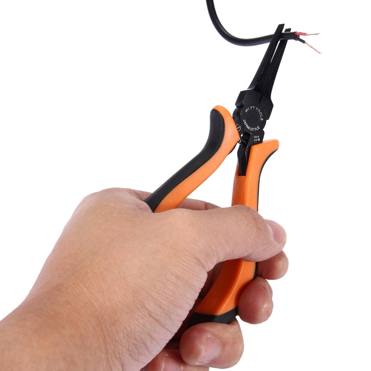 WLXY 4.5 inch Electronic Pliers Thin Flat-nose Pliers Repair Hand Tool