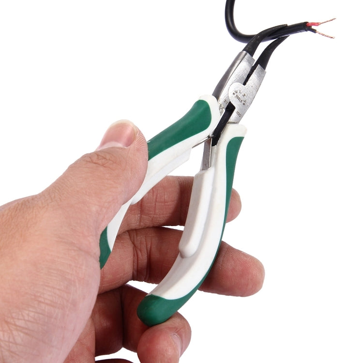 WLXY WL-359D Electronic Pliers Circlip Pliers Repair Hand Tool (Outer Curved) My Store