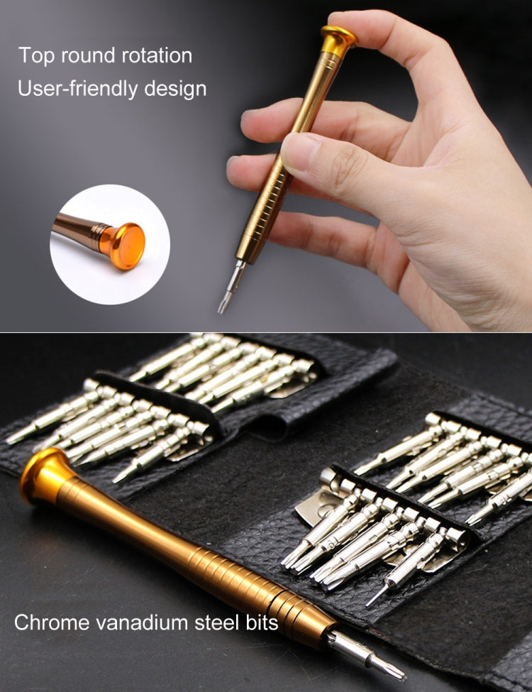 25 in 1 Screwdriver for iPhone 3/4/5/6,Galaxy, Huawei, Xiaomi, Other Smart Phones, Digital Cameras, Laptop, Watch, Glasses