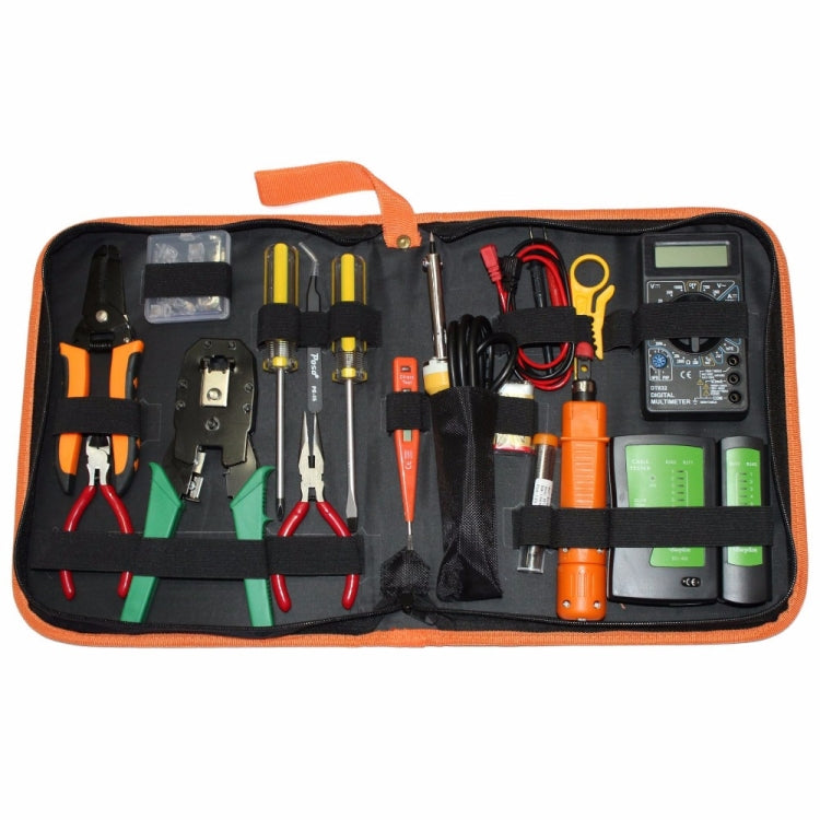 JAKEMY PS-P15 16 in 1 Professional LAN Network Kit Crimper Cable Wire Stripper Cutter Pliers Screwdriver Tool My Store