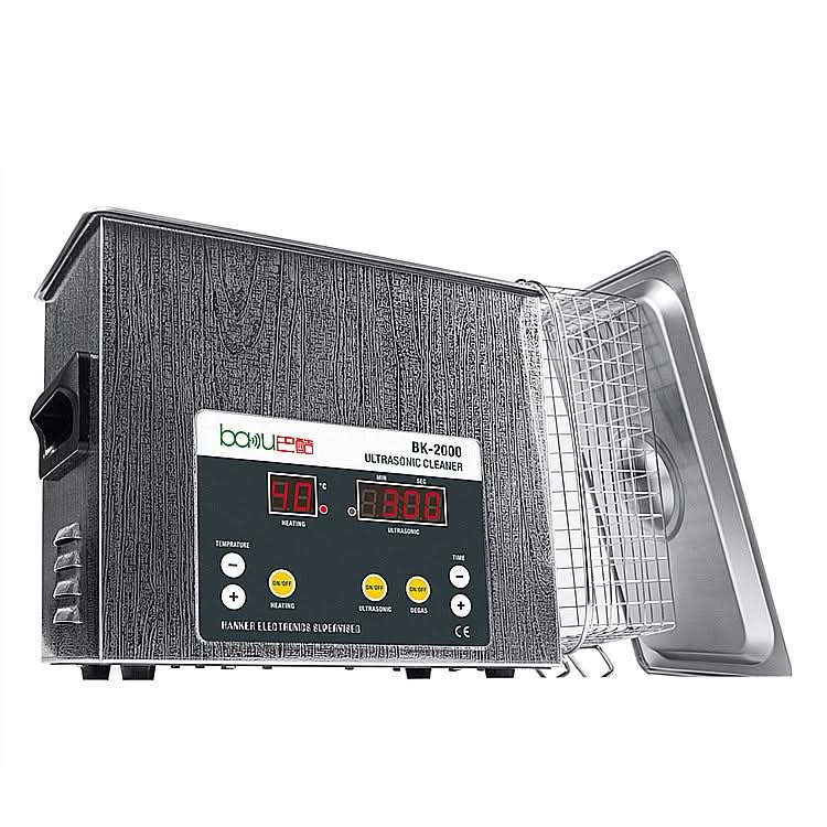 BAKU BK-2000 120 W 3,36 l LCD-Display, Heizung, Ultraschallreiniger mit Korb, AC 110 V, US-Stecker