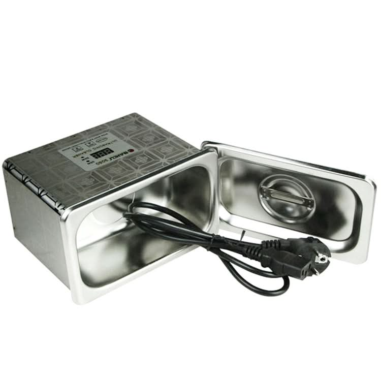 BAKU BK-3050 35W / 50W Adjustable 0.8L LCD Display Ultrasonic Cleaner, AC 110V Reluova