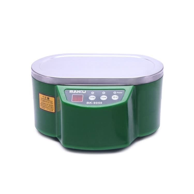 BAKU BK-9050 30W / 50W Adjustable 0.6L LCD Display Ultrasonic Cleaner, AC 110V Reluova