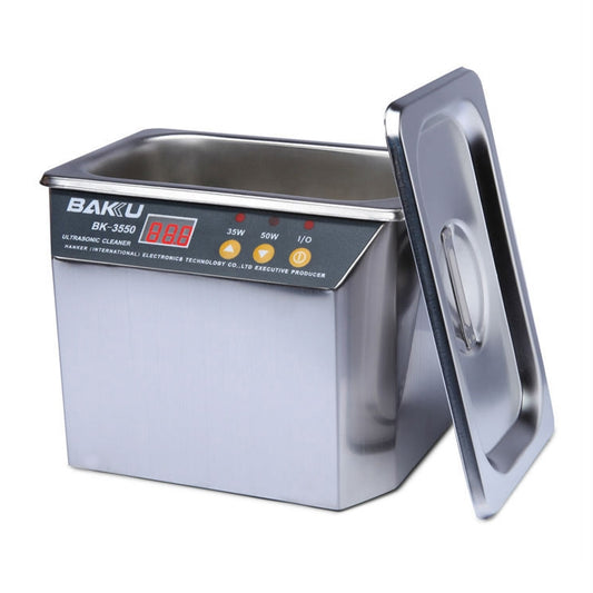 BAKU BK-3550 35W / 50W Adjustable 0.8L LCD Display Ultrasonic Cleaner, AC 110V, US Plug Reluova