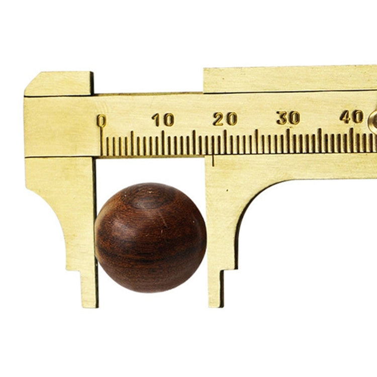 Portable Mini Brass Sliding 80mm Gauge Vernier Bead Jewelry Measuring Caliper My Store