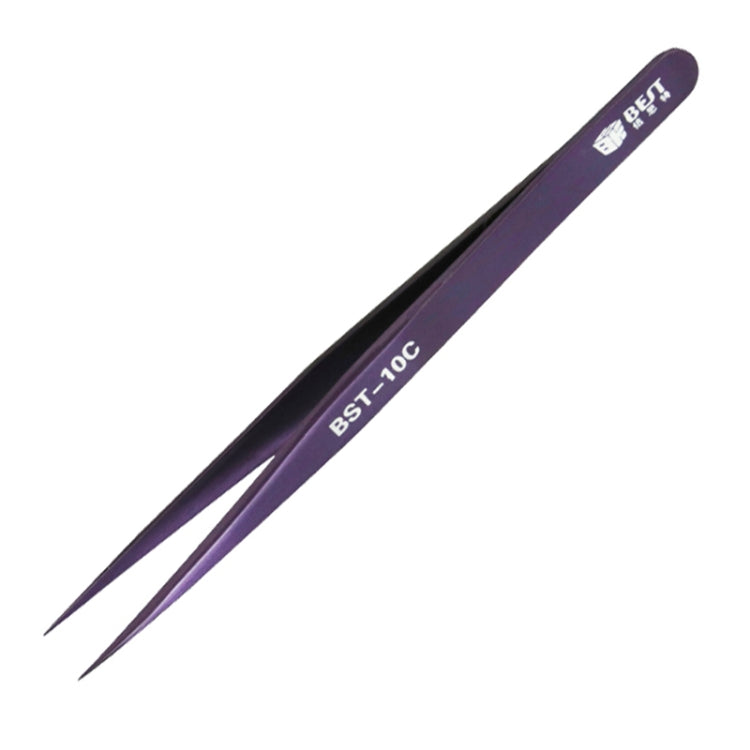 BEST BST-10C  Extra Fine Point Color Eyebrow Tweezer Reluova