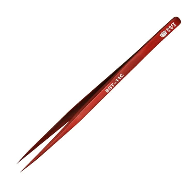 BEST BST-11C Extra Fine Point  Color Eyebrow Tweezer Reluova