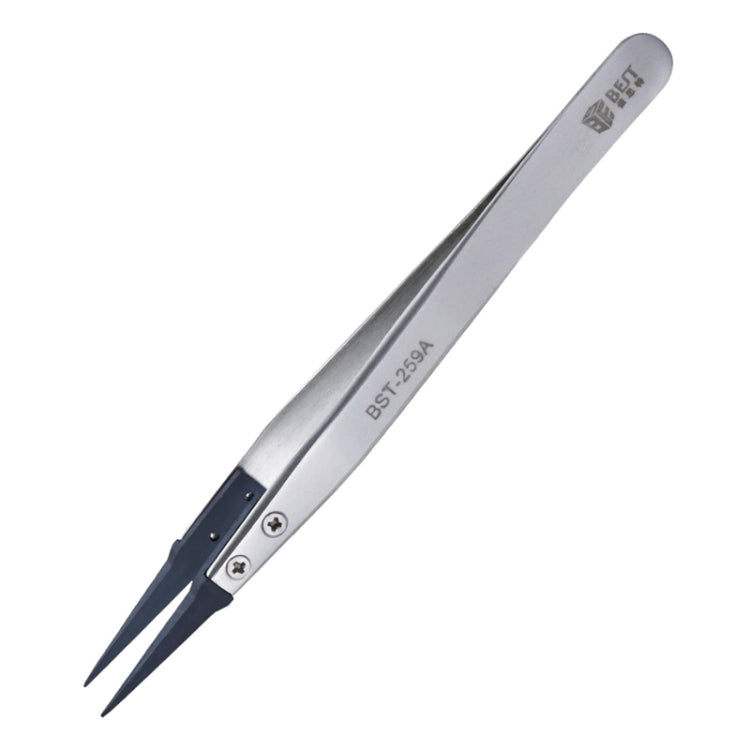 BEST BST-259A  Stainless Steel Snti Static Tweezer