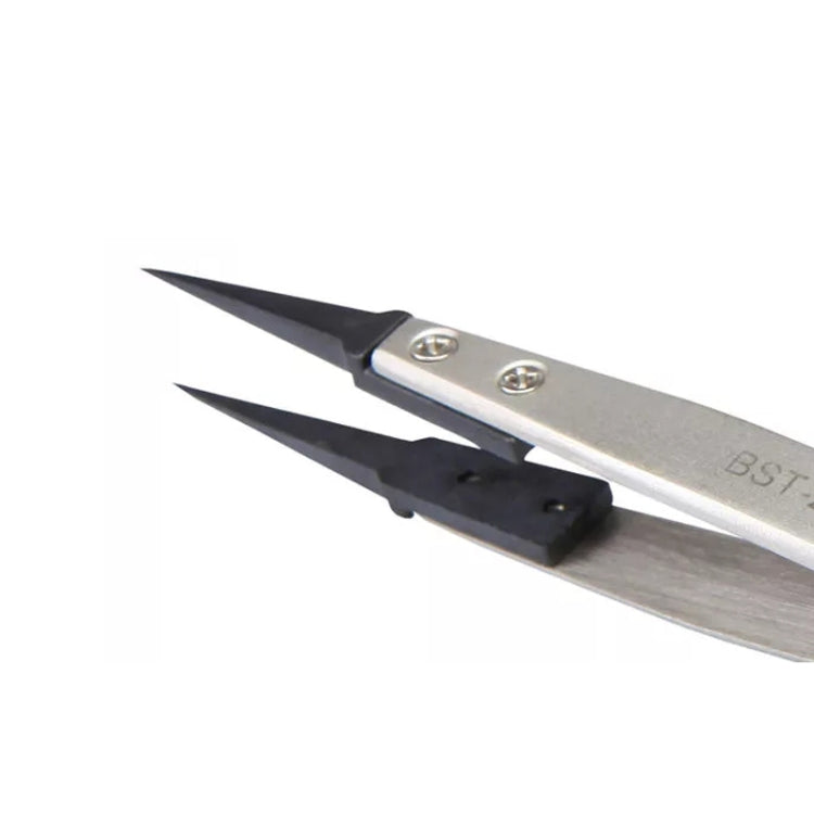 BEST BST-259A  Stainless Steel Snti Static Tweezer My Store