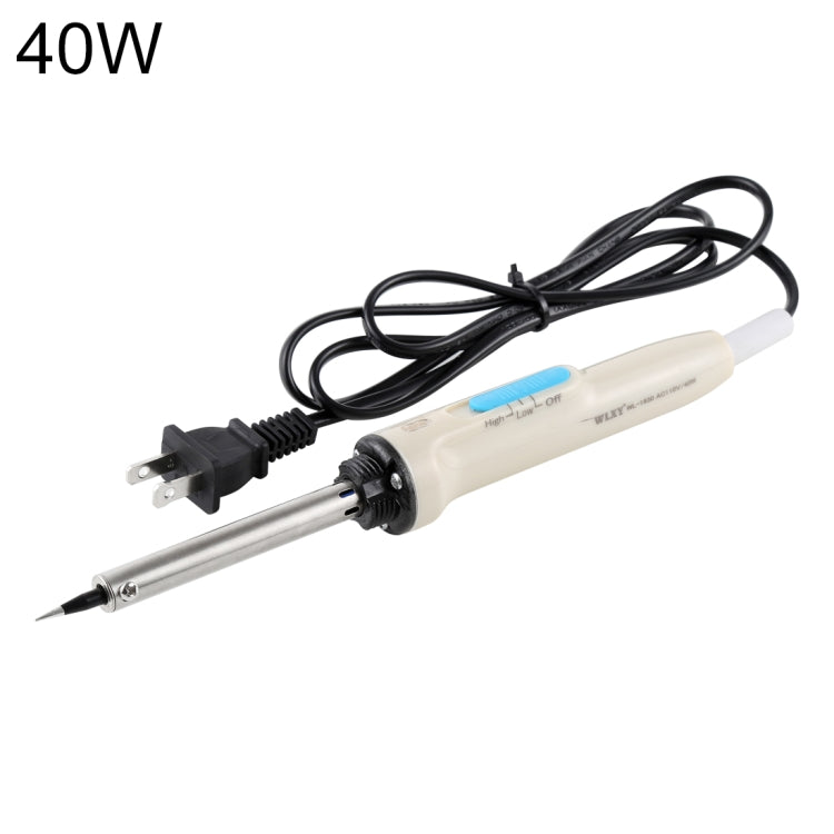 WLXY WL-1930 40W Dual Temperature Adjustable Electric Soldering Iron, AC 110V, US Plug