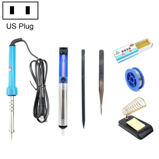 JIAFA JF-8123 8 in 1 30W Soldering Iron Tool Set, Voltage: 220V