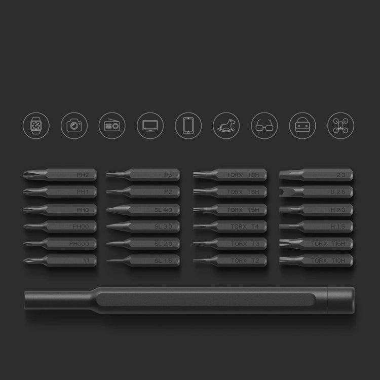 Original Xiaomi Mijia Wiha Daily Use Screwdriver Kit 24 in 1 Precision Magnetic Bits Aluminum Box Mijia Wiha Screw Driver Set My Store