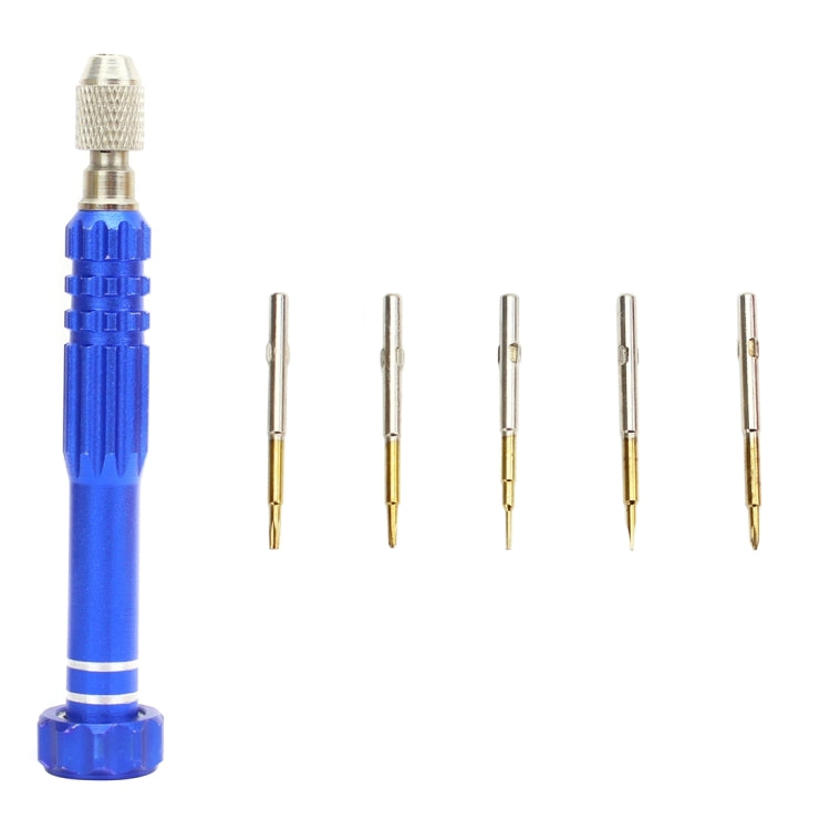 JF-6688 5 in 1 Metal Multi-purpose Pen Style Screwdriver Set for Phone Repair