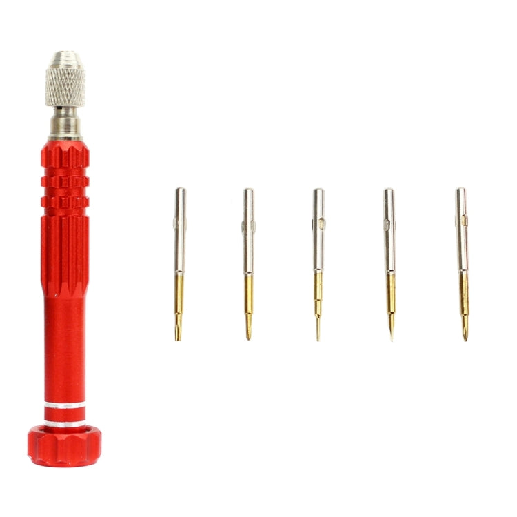 JF-6688 5 in 1 Metal Multi-purpose Pen Style Screwdriver Set for Phone Repair My Store